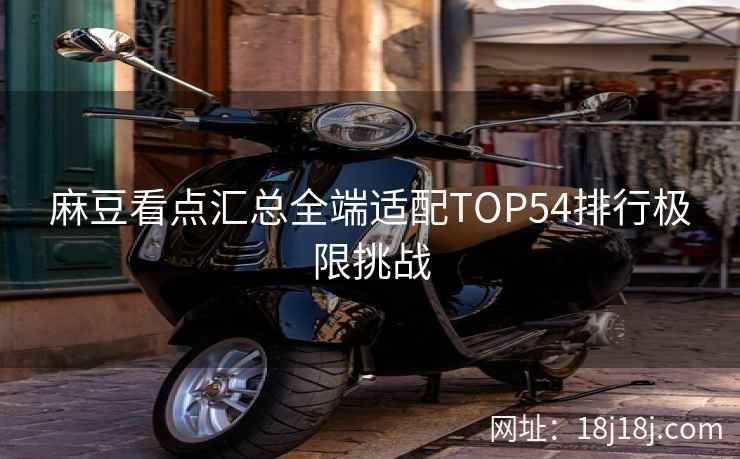 麻豆看点汇总全端适配TOP54排行极限挑战