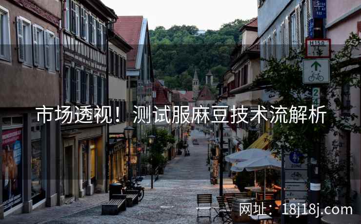 市场透视!测试服麻豆技术流解析 市场透视!测试服麻豆技术流解析